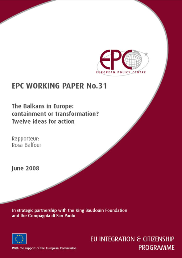 The Balkans in Europe: containment or transformation? Twelve ideas for action