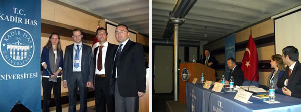 Nigar Göksel, left and second from right. Photo: Kadir Has University
