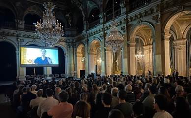 October 2023 – film and debate on Caviar Diplomacy in Paris City Hall