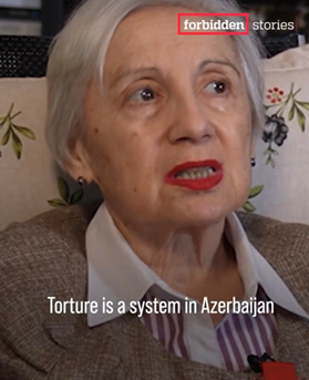Leyla, a political prisoner in 2014 
