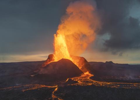Volcano in Iceland. Photo: iStock / Portra