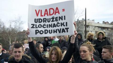 Protests in Bosnia